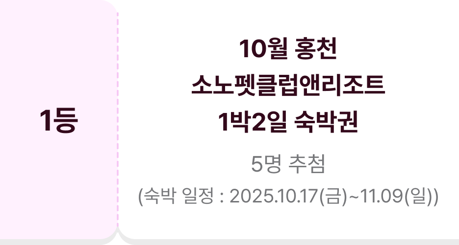 1등 9월 중국 상하이 왕복항공권 최대 3매 3명 추첨(2025년 9월 여행)